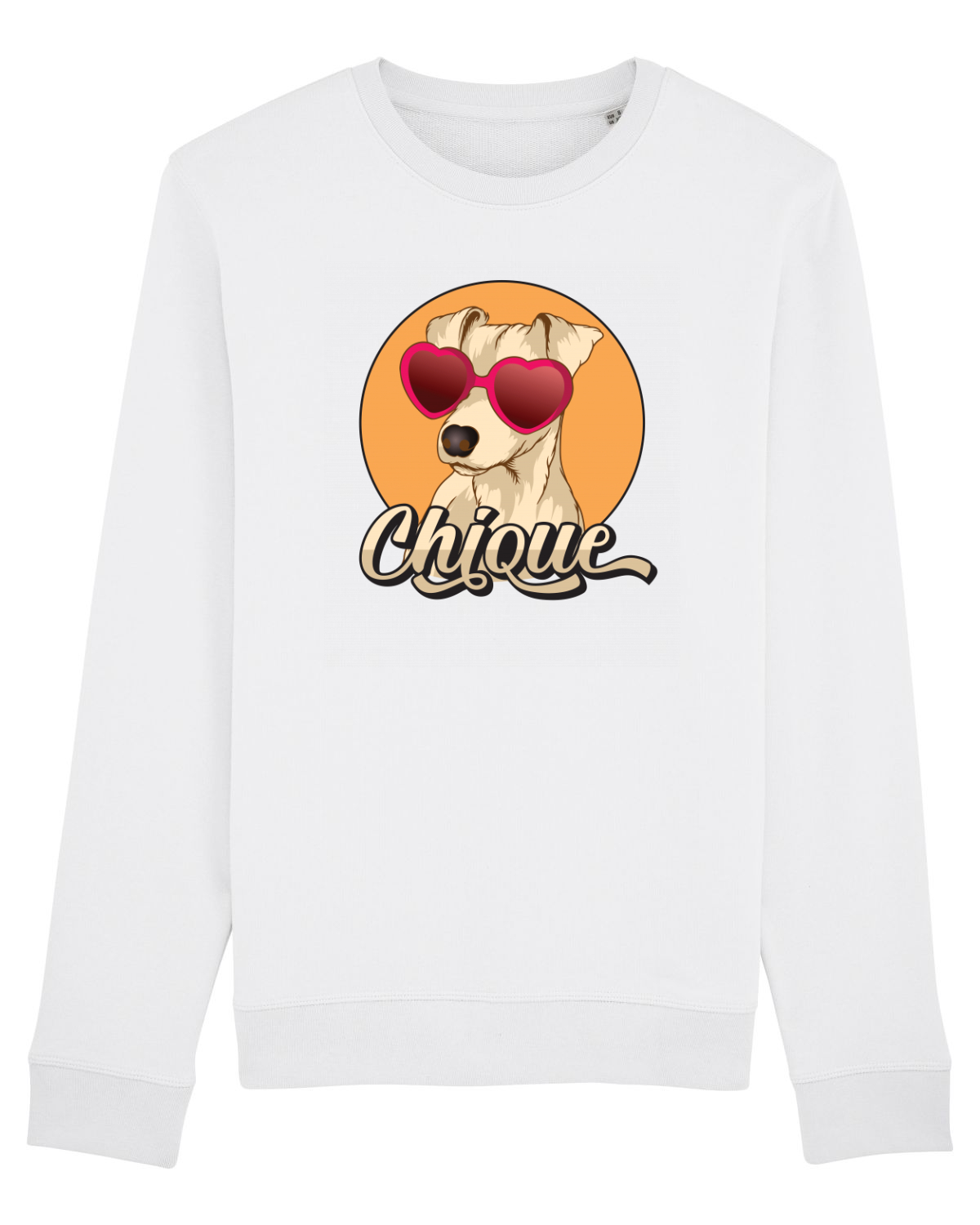 Bluză mânecă lungă Unisex Rise White