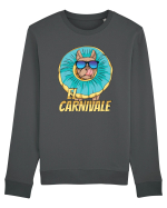 Cu atitudine - El carnivale Bluză mânecă lungă Unisex Rise