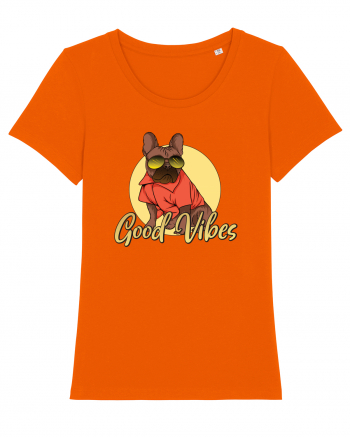 Cu atitudine - Good vibes Bright Orange