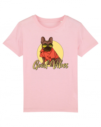 Cu atitudine - Good vibes Cotton Pink