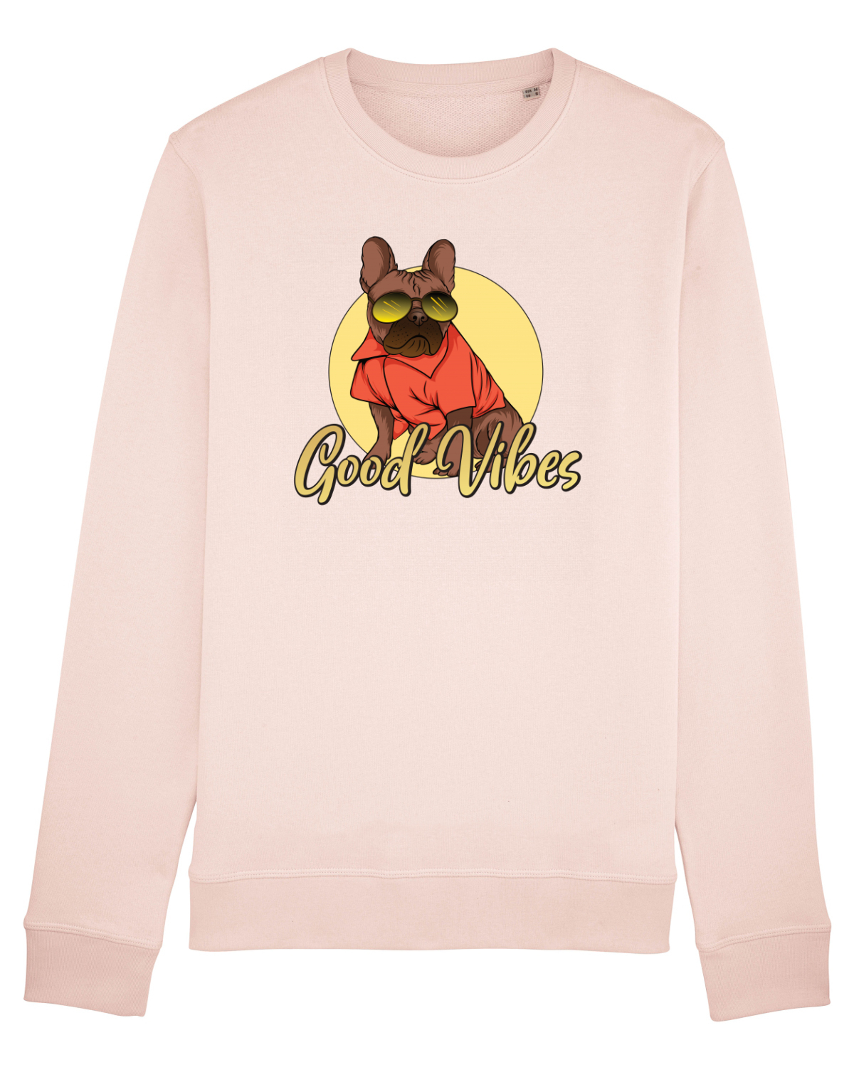 Bluză mânecă lungă Unisex Rise Candy Pink