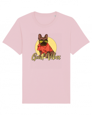 Cu atitudine - Good vibes Cotton Pink