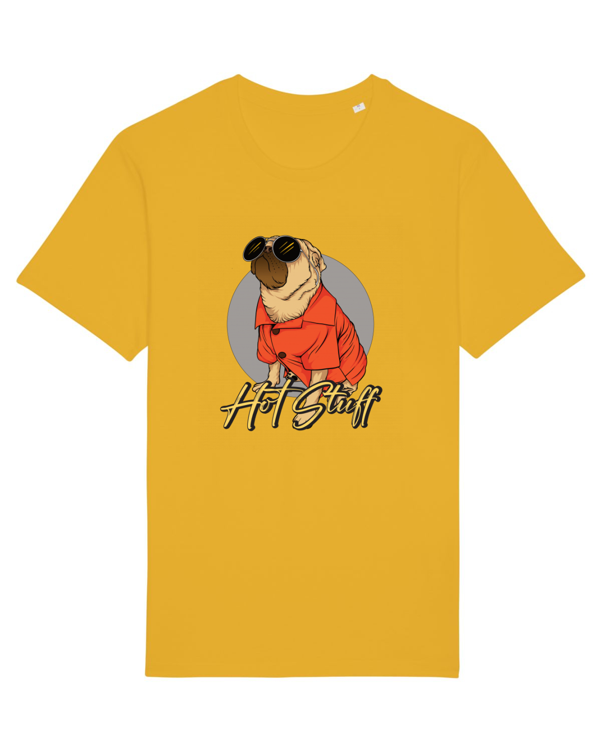 Tricou mânecă scurtă Unisex Rocker Spectra Yellow