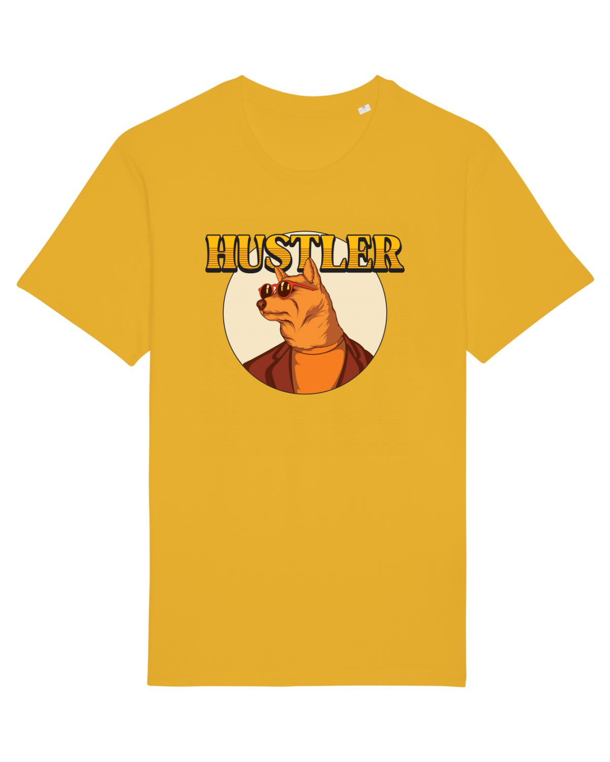 Tricou mânecă scurtă Unisex Rocker Spectra Yellow