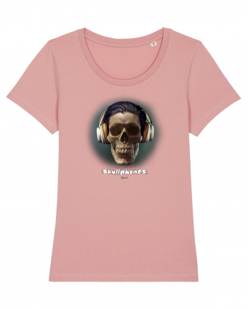 Craniu cu casti - skullphones 01 Canyon Pink