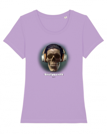 Craniu cu casti - skullphones 01 Lavender Dawn