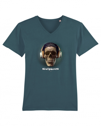 Craniu cu casti - skullphones 01 Stargazer