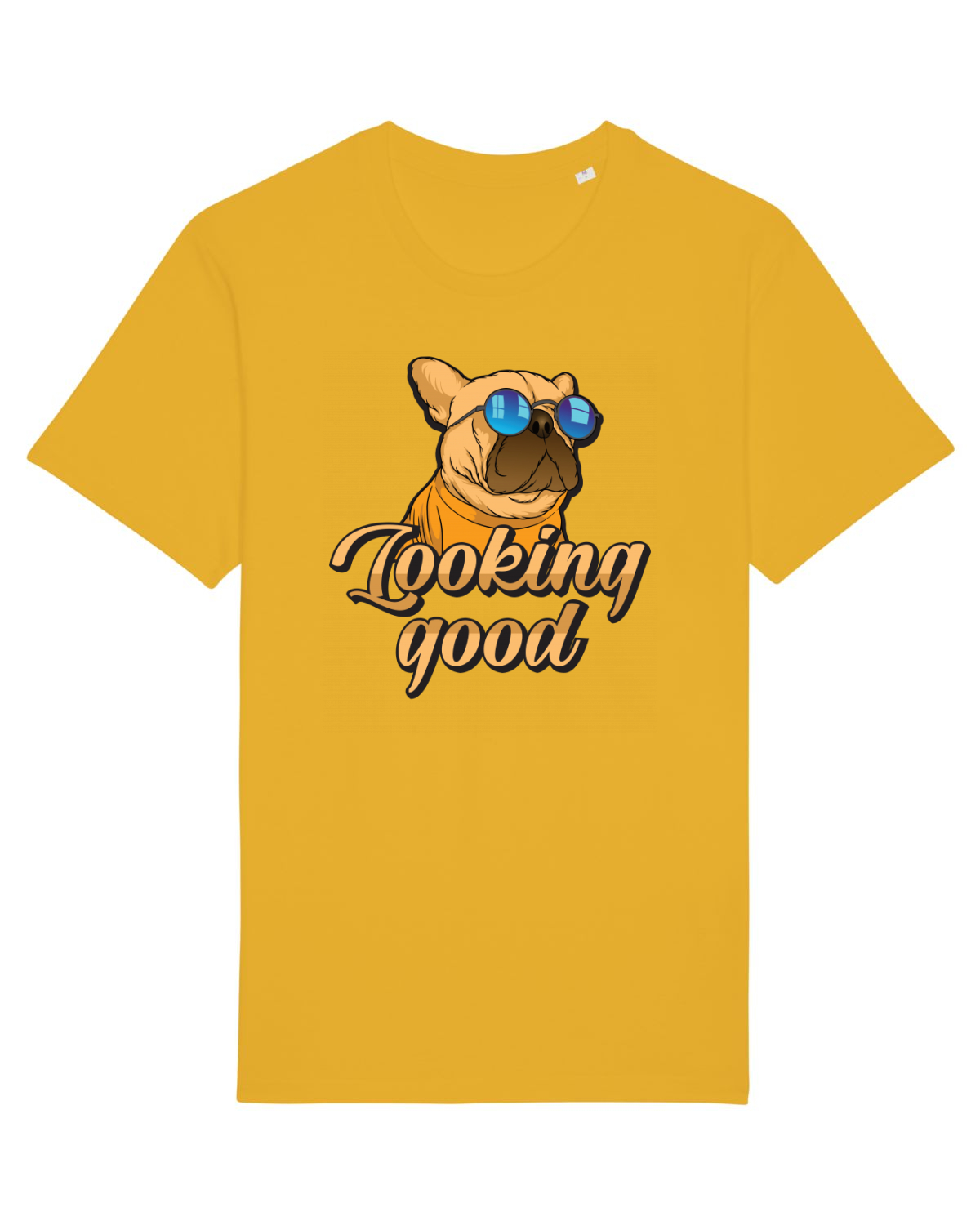 Tricou mânecă scurtă Unisex Rocker Spectra Yellow