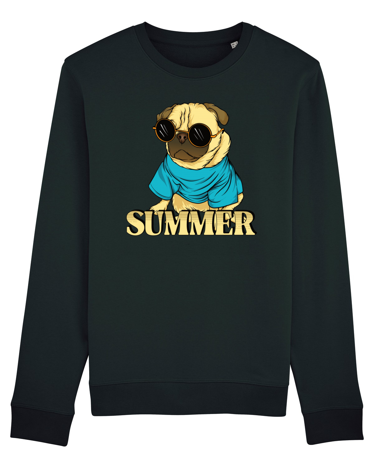 Bluză mânecă lungă Unisex Rise Black