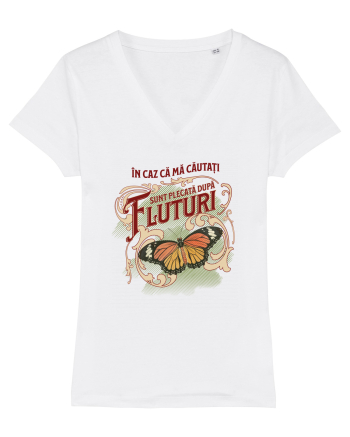 Plecată după fluturi, în caz că mă căutați White