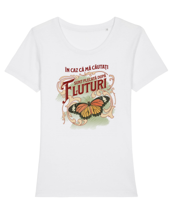 Plecată după fluturi, în caz că mă căutați White