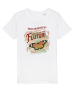 Plecată după fluturi, în caz că mă căutați Tricou mânecă scurtă  Copii Mini Creator