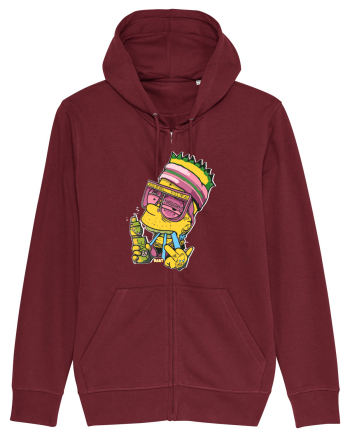 Bart Simpson Burgundy