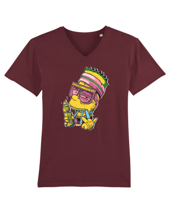 Bart Simpson Burgundy