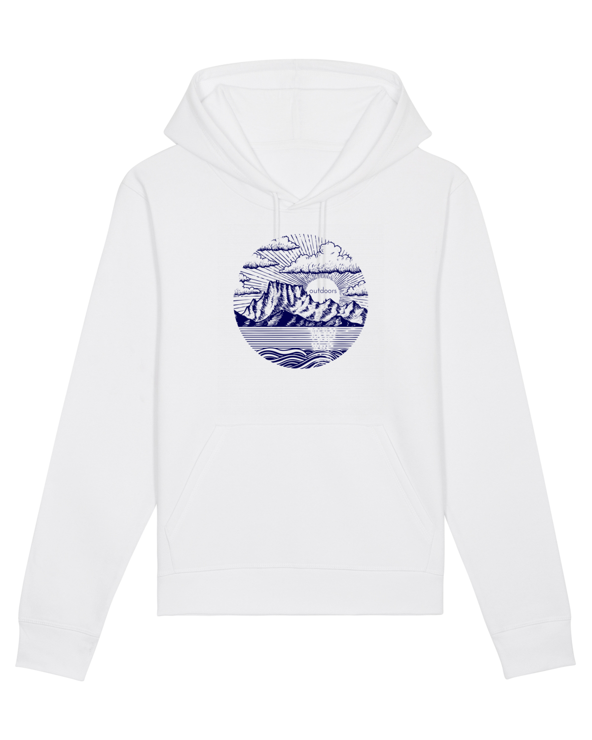 Hanorac Unisex Drummer White