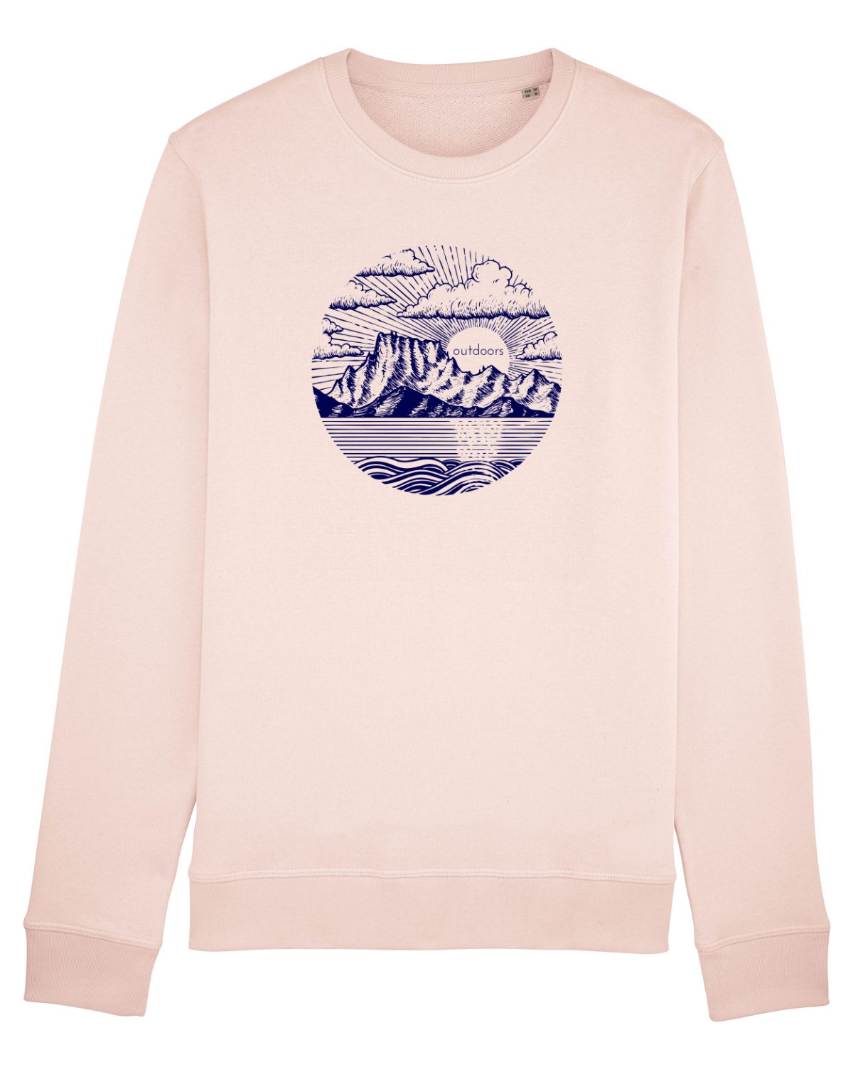 Bluză mânecă lungă Unisex Rise Candy Pink