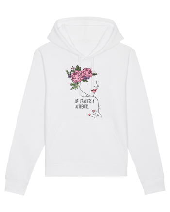 Be fearlessly authentic White