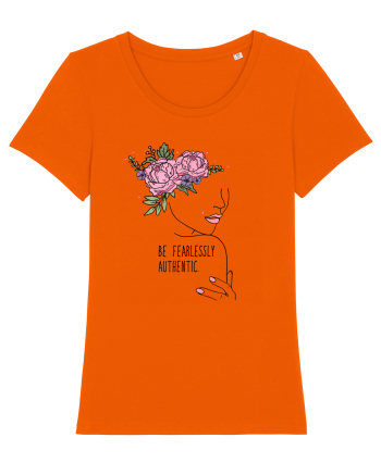 Be fearlessly authentic Bright Orange