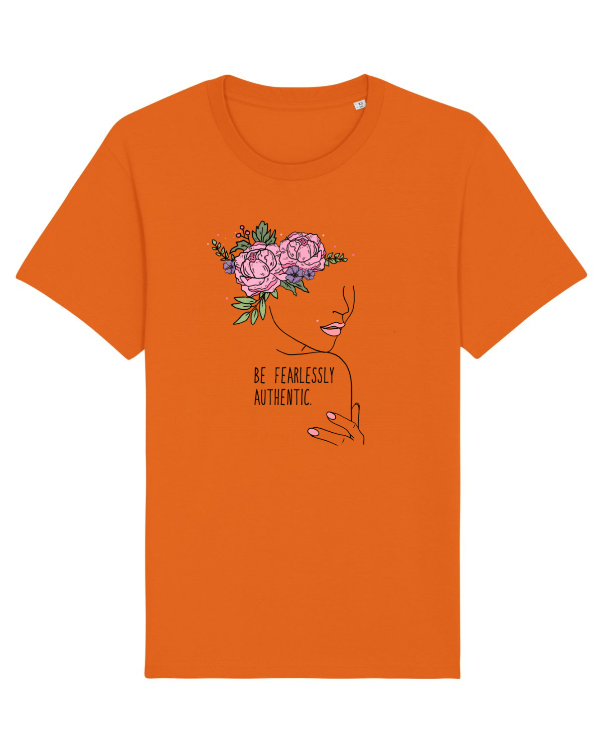 Tricou mânecă scurtă Unisex Rocker Bright Orange