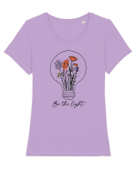 Be the light Tricou mânecă scurtă guler larg fitted Damă Expresser