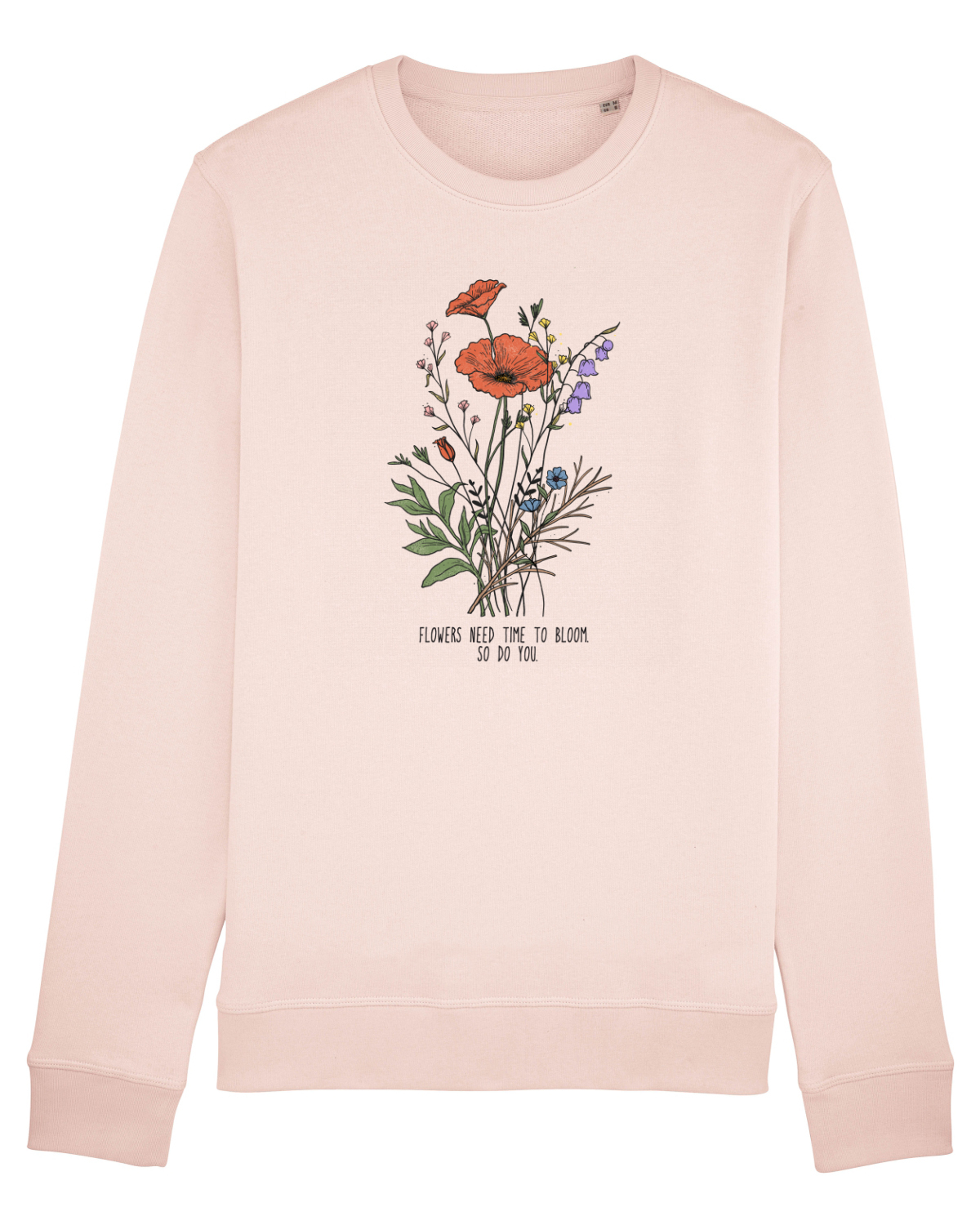 Bluză mânecă lungă Unisex Rise Candy Pink