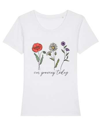 I'm growing today White
