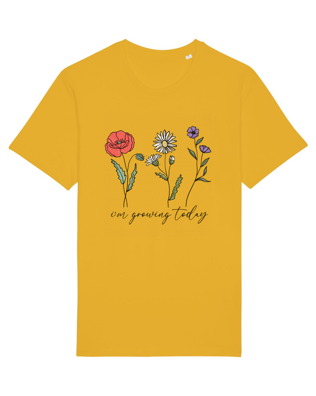 Tricou mânecă scurtă Unisex Rocker Spectra Yellow