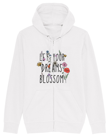 Let your dreams blossom White