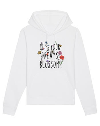 Let your dreams blossom White