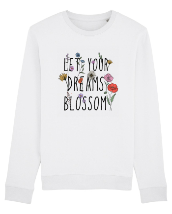 Let your dreams blossom White