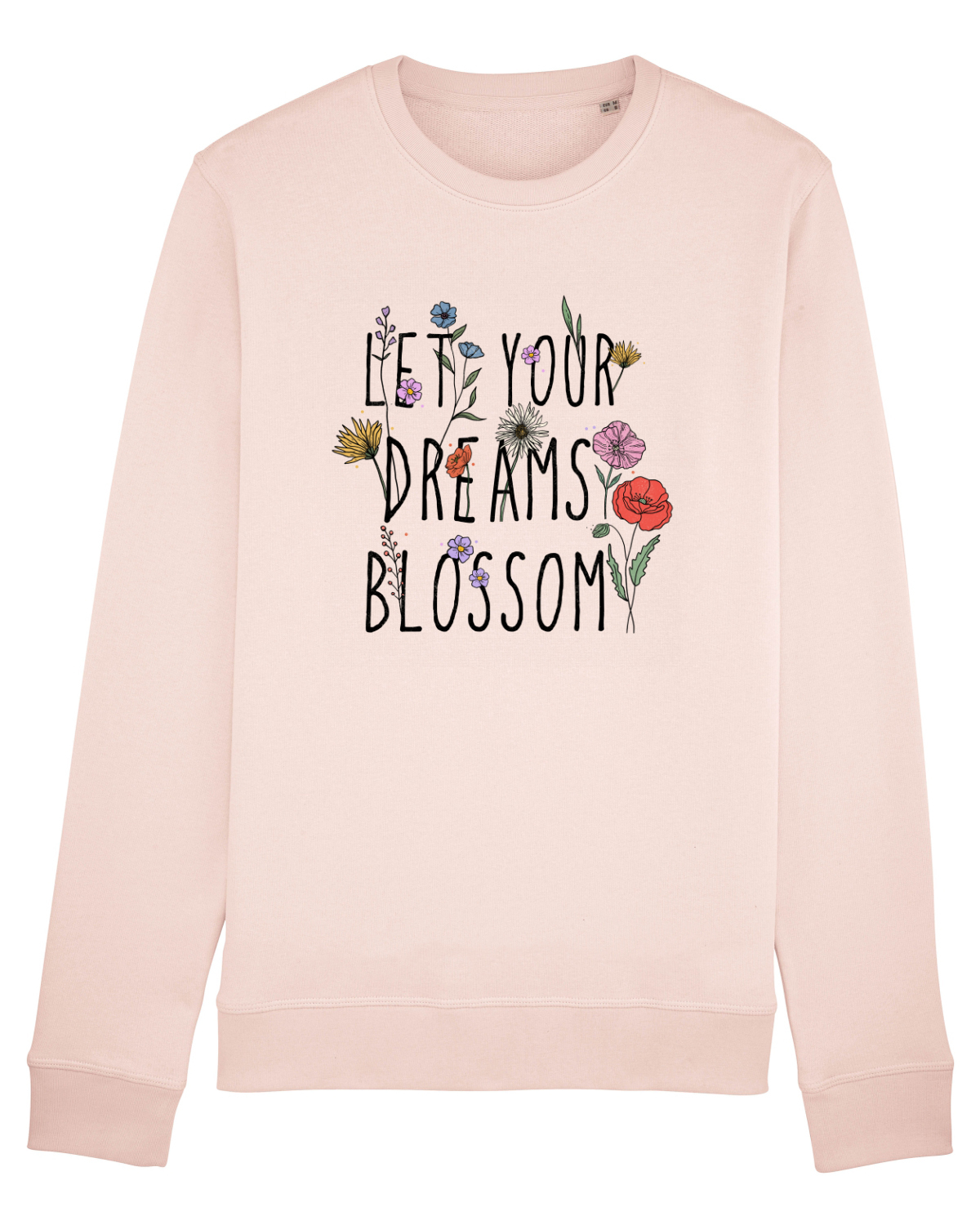 Bluză mânecă lungă Unisex Rise Candy Pink