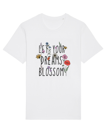 Let your dreams blossom White