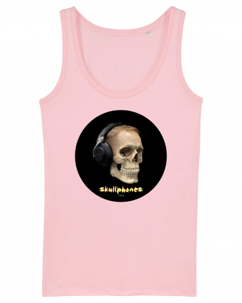Craniu cu casti - skullphones 14 Cotton Pink