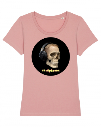 Craniu cu casti - skullphones 14 Canyon Pink