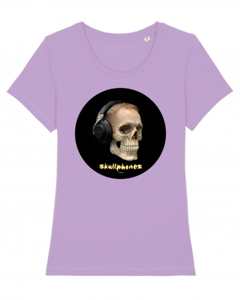 Craniu cu casti - skullphones 14 Lavender Dawn