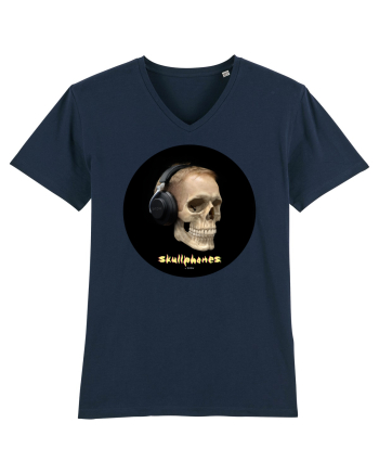 Craniu cu casti - skullphones 14 French Navy