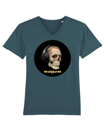 Craniu cu casti - skullphones 14 Stargazer
