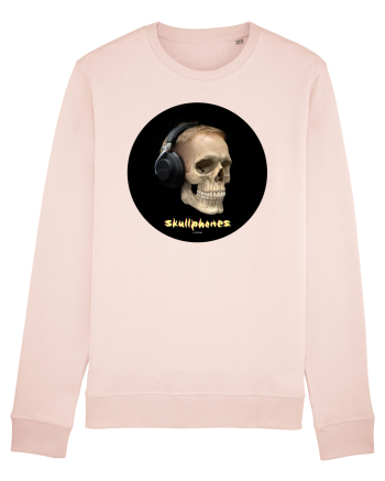 Craniu cu casti - skullphones 14 Candy Pink