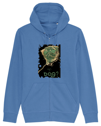 What's up dog? Bright Blue