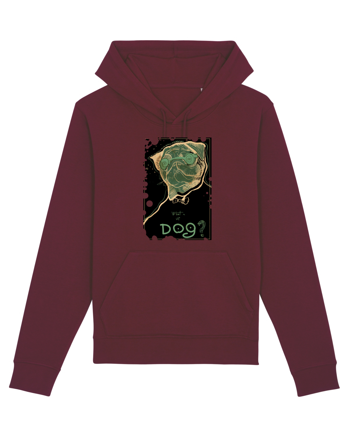 Hanorac Unisex Drummer Burgundy