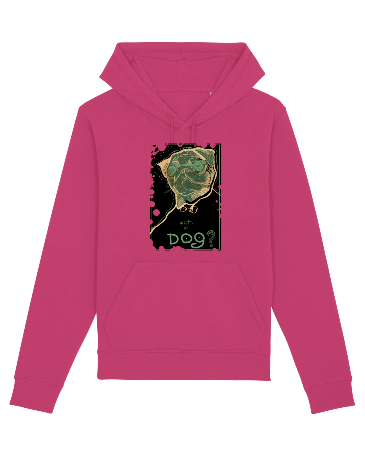 Hanorac Unisex Drummer Raspberry