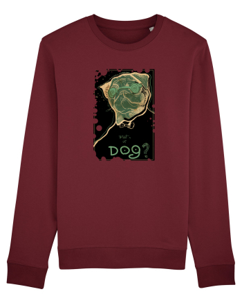 What's up dog? Burgundy