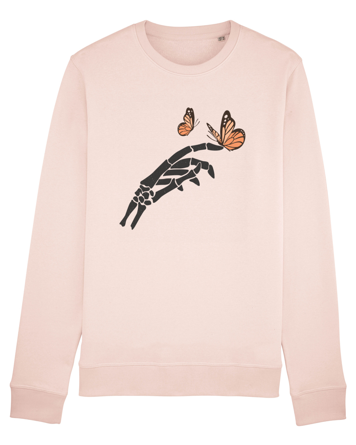 Bluză mânecă lungă Unisex Rise Candy Pink