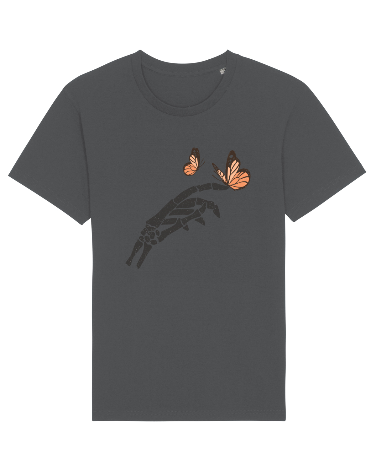 Tricou mânecă scurtă Unisex Rocker Anthracite