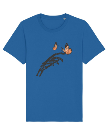 Butterflies and bones Royal Blue