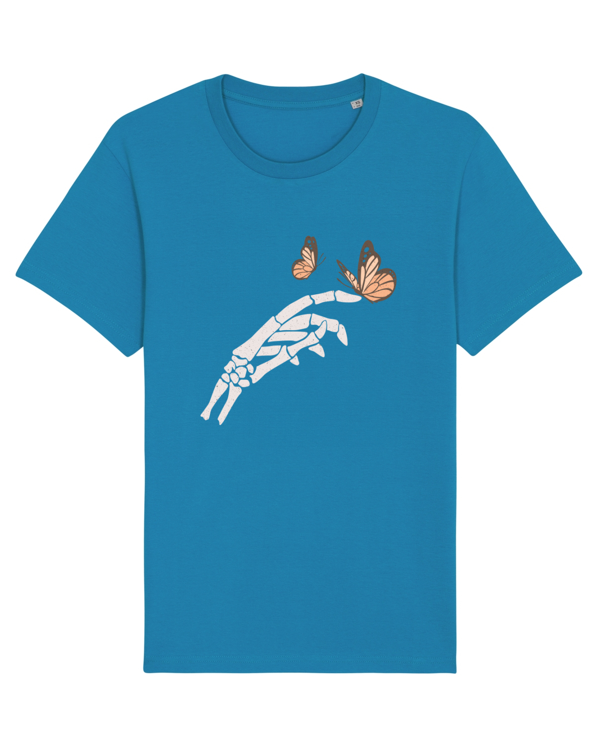 Tricou mânecă scurtă Unisex Rocker Azur