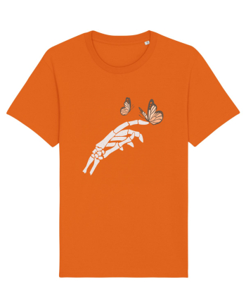 Butterflies and bones Bright Orange