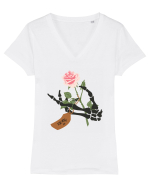 For You My Love Tricou mânecă scurtă guler V Damă Evoker