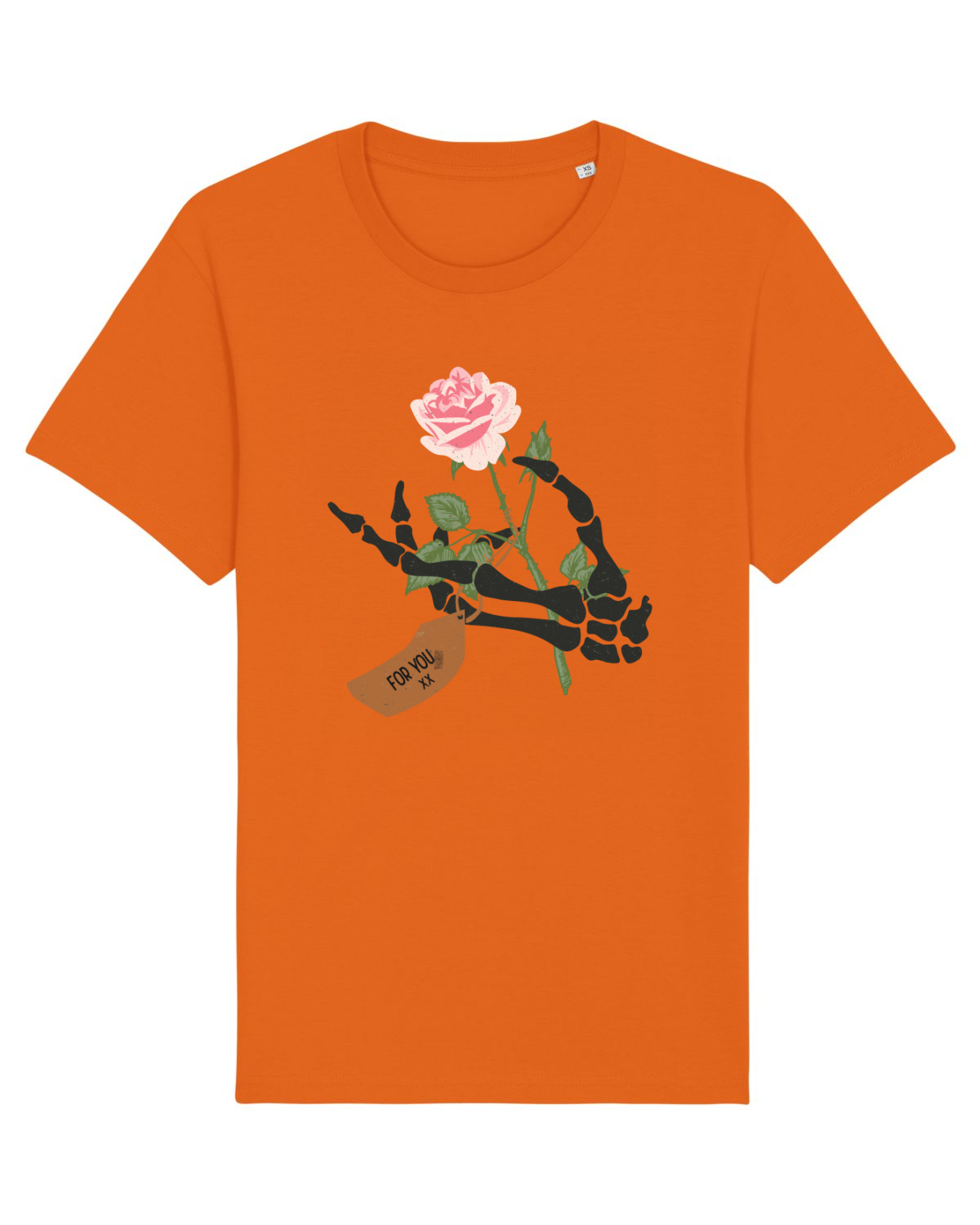 Tricou mânecă scurtă Unisex Rocker Bright Orange