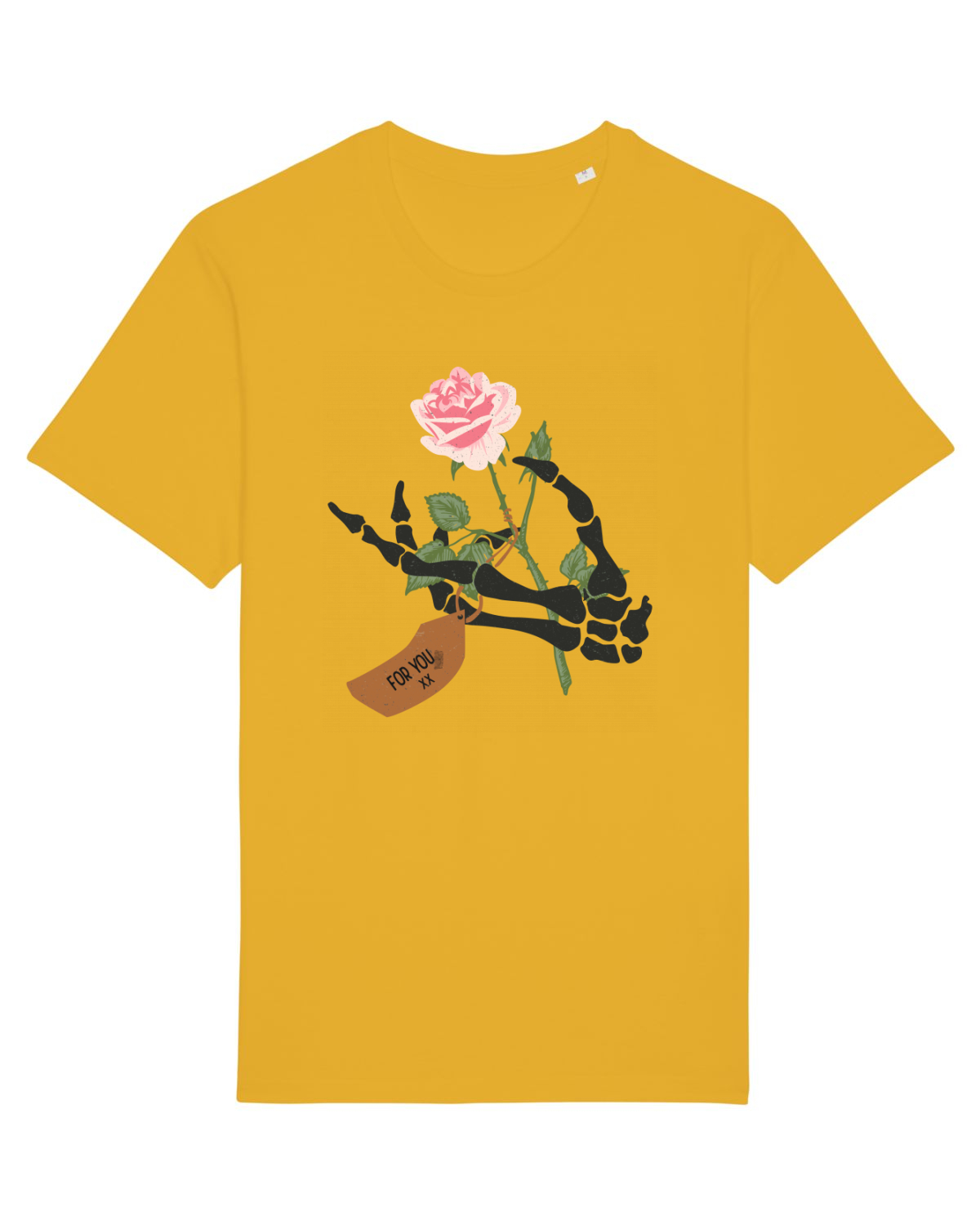 Tricou mânecă scurtă Unisex Rocker Spectra Yellow